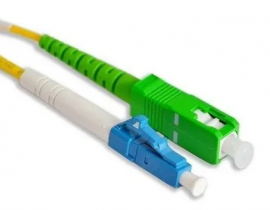PATCH CORD LC/UPC SC/APC SX-SM | 2MT | AMARELO |