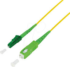 PATCH CORD LC/APC SC/APC SX-SM | 3MT | AMARELO |