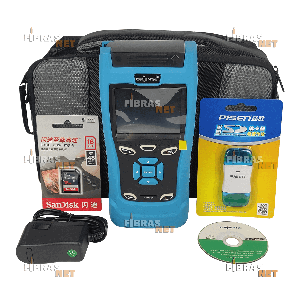 OTDR T300 MINI 1550NM 28DB SD/USB/ SM 15V BIVOLT ORIENTEK